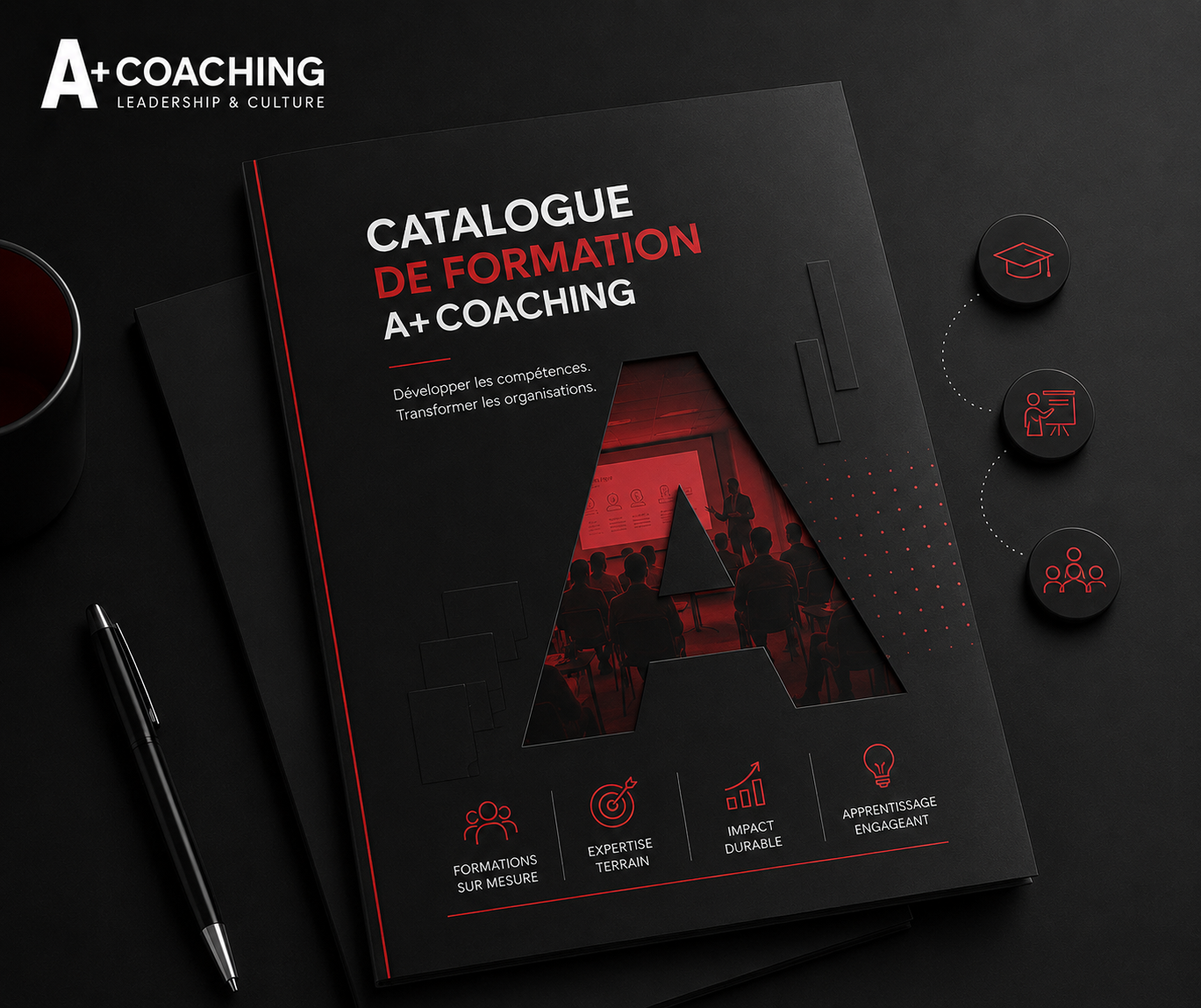 Catalogue de formation A+Coaching — pour les managers et les équipes